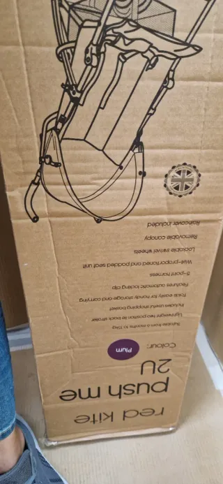 Silla de paseo Red Kite Baby Push Me 2U SIN USAR