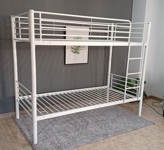 Litera Blanca Robusta. Metal. ¡ECONOMICA!