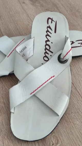 Sandalias Emidio Tucci Blancas Talla 42