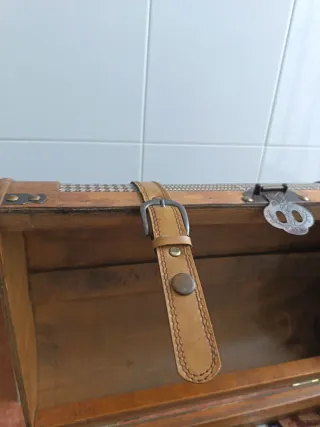 Baúl de almacenaje de madera