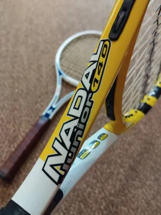 2 Raquetas de Tenis Babolat y Antelop