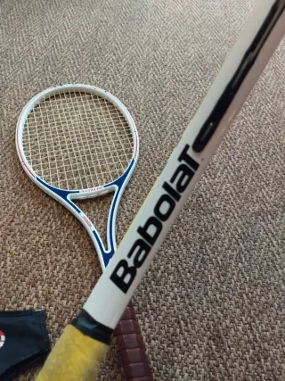 2 Raquetas de Tenis Babolat y Antelop