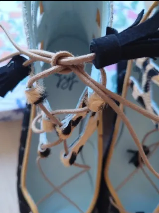 Bailarinas deFloresyFloreros negras y multicolor