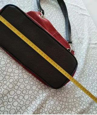 Bolso de ante rojo Anna Moner