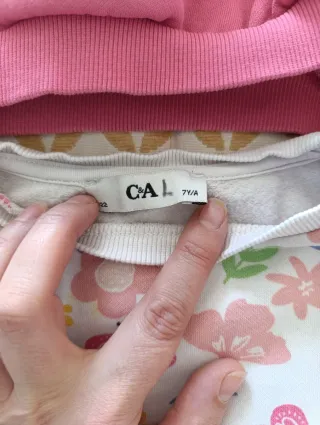 Sudaderas niña unicornio y flores