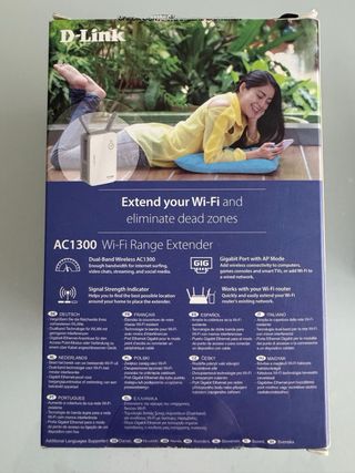 D-Link DAP-1620 AC1300 Wi-Fi Range Extender