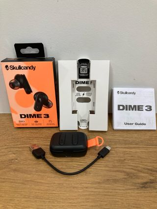 Auriculares Skullcandy Dime 3 Negro/Naranja