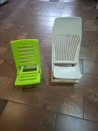 Sillas plegables piscina/playa (2uds)