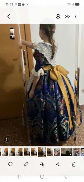 Traje de Fallera Talla 36-38