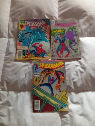 Comics de Spiderman. 5 euros