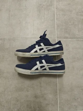 Zapatillas Asics Azul y Blanco