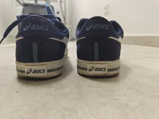 Zapatillas Asics Azul y Blanco
