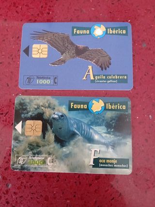 🇪🇦 15 Schede Telefoniche Fauna Iberica