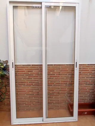 Cierre corredera de aluminio