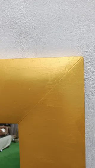 Espejo Marco Dorado