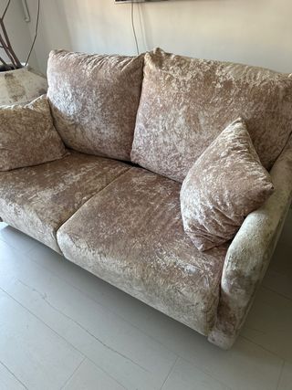 Sofá Cama Beige 135cm