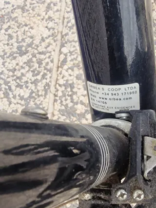 Bicicleta Orbea Negra