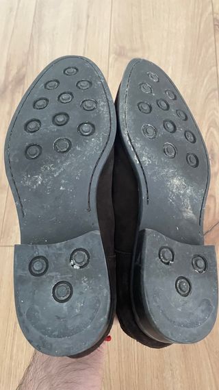 Zapatos Suitsupply Doble Hebilla Marrón T45