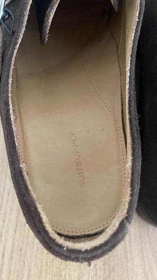 Zapatos Suitsupply Doble Hebilla Marrón T45