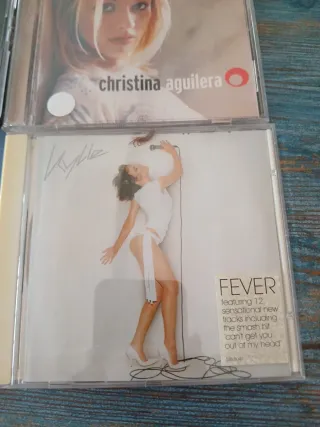 Lote 4 CDs: Rihanna, Christina Aguilera, Norah Jon