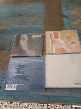 Lote 4 CDs: Rihanna, Christina Aguilera, Norah Jon