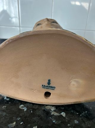 Figura Lladro Mujer Cerámica