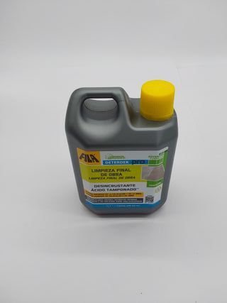 FILA Surface Care Solutions, DETERDEK PRO ECO ADVANCED, Disincrustante Acido para Pavimentos, 1L, El embalaje puede variar