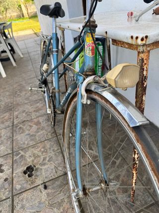 Bicicleta Rabasa Derbi Azul