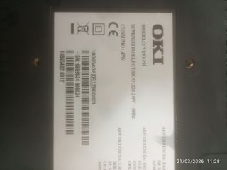 TV OKI Negra 15 pulgadas