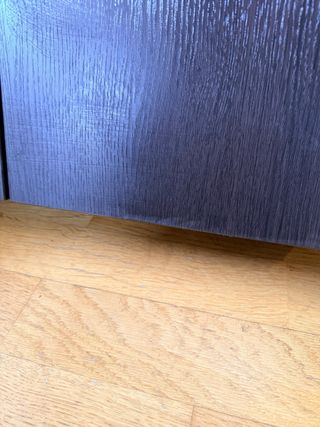 Armario auxiliar baño Ikea wengué