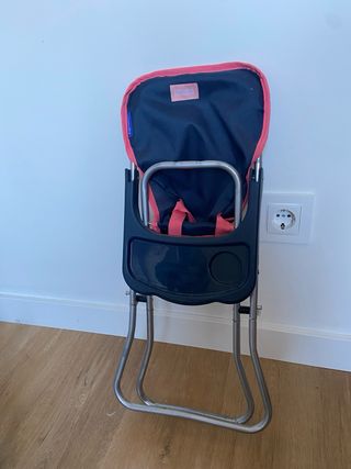 Juego de planchar y silla de bebé