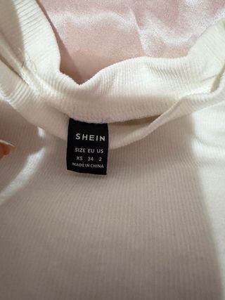 Conjunto dos piezas blanco