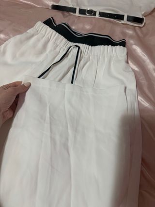 Conjunto dos piezas blanco