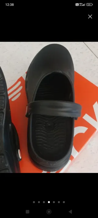 Ciabatte sanitarie nere donna