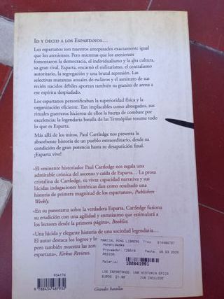 Los espartanos Una historia épica