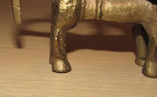 Par porta velas quemador Nepal león Foo Chinthe