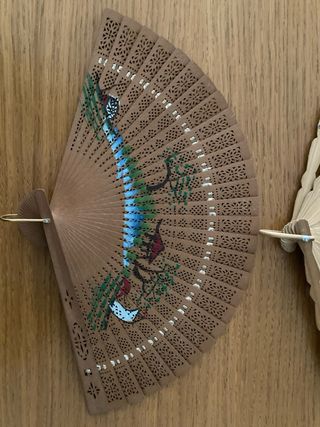 Ventagli in legno da collezione
