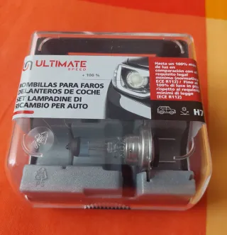 2 Bombillas Coche H7 Ultimate Speed