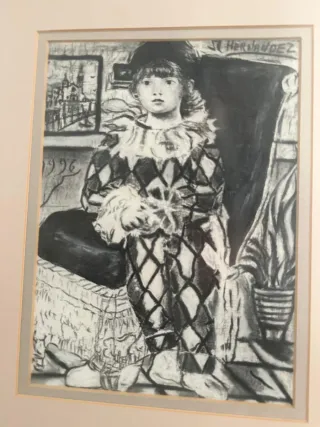 Cuadro estilo clásico inspirado en Picasso
