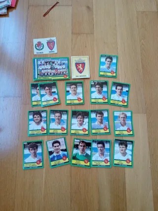 Cromos Real Zaragoza Panini 90