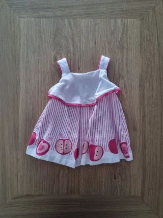 Vestido Mayoral bebe niña 65cm
