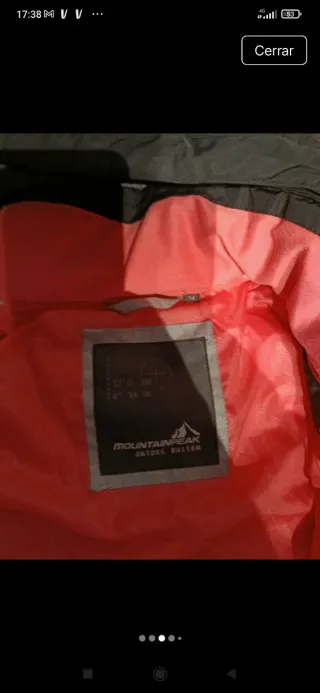 Conjunto SKI/snow MOUNTAINPEAK chicas