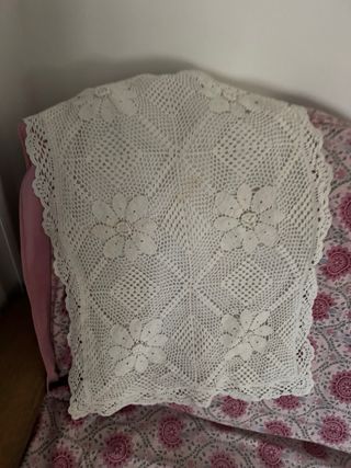 Copri cuscino uncinetto fatto a mano