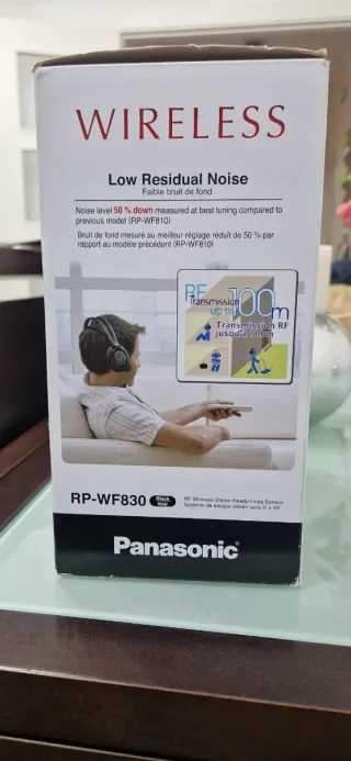 Auriculares Panasonic RP-WF830 Inalámbricos RF
