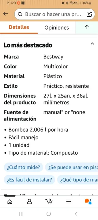 Bomba de piscina Bestway Flowclear