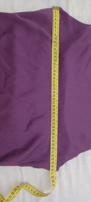 Vestido lencero morado con tirantes joya
