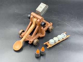 Playmobil Catapulta con proiettili e fuoco