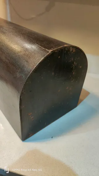 Tapa para máquina de coser de madera