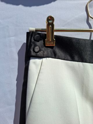 Pantalón Zara Blanco Talla S
