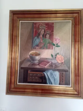 Óleo María Auxiliadora